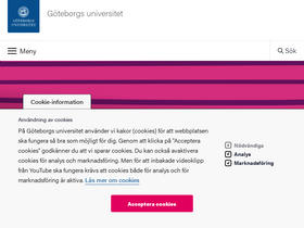 'gu.se' screenshot