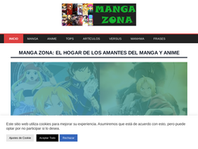 'mangazona.com' screenshot