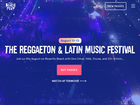 'bajabeachfest.com' screenshot