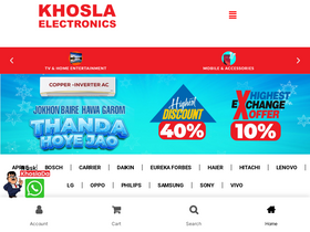 'khoslaonline.com' screenshot