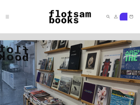 flotsambooks.com homepage screenshot