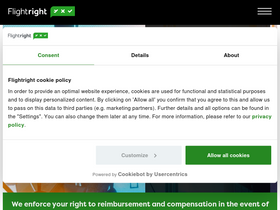 'flightright.com' screenshot