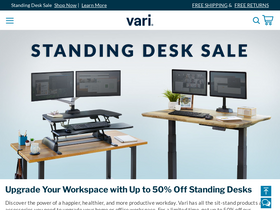 'vari.com' screenshot