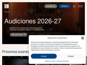 escuelasuperiordemusicareinasofia.es