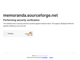 memoranda.sourceforge.net