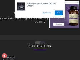 'leveling-solo.org' screenshot