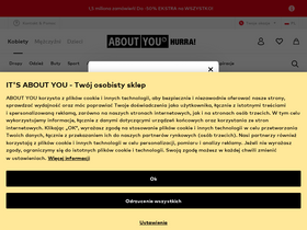 'aboutyou.pl' screenshot