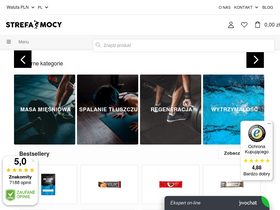 'strefamocy.pl' screenshot