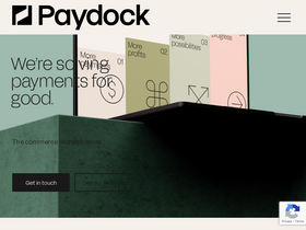 'paydock.com' screenshot