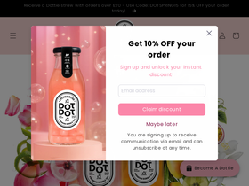 dotdottea.com homepage screenshot