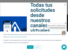 'famisanar.com.co' screenshot