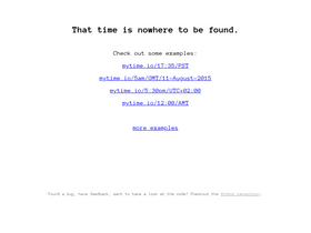 'mytime.io' screenshot