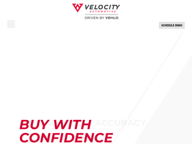 'velocityautomotive.com' screenshot
