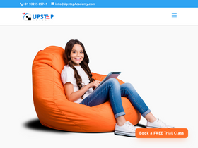 'upstepacademy.com' screenshot