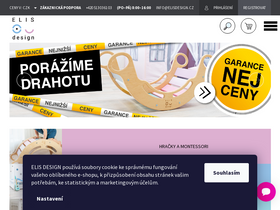 'elisdesign.cz' screenshot