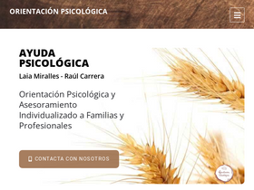 'orientacionpsicologica.es' screenshot