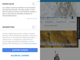 'articulosreligiosos.com' screenshot