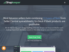 'shopkeeper.com' screenshot
