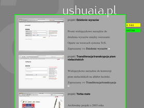 'ushuaia.pl' screenshot