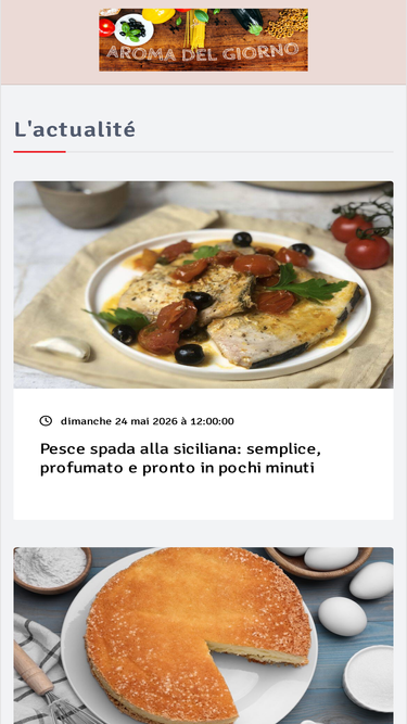 aromadelgiorno.com