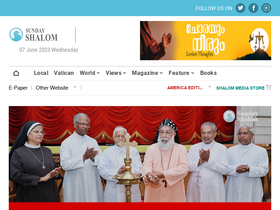 'sundayshalom.com' screenshot