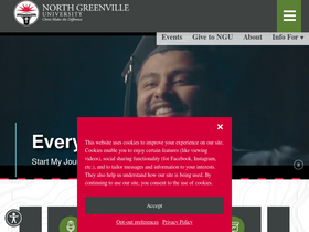 'ngu.edu' screenshot