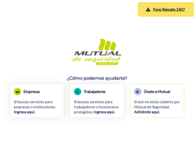 'mutual.cl' screenshot