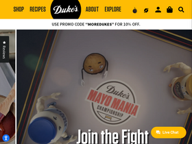 'dukesmayo.com' screenshot