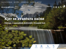 'kranjska-gora.si' screenshot