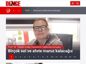 'dengegazetesi.com.tr' screenshot
