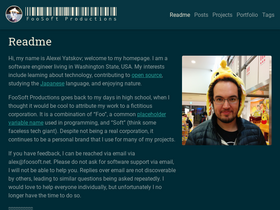 'foosoft.net' screenshot