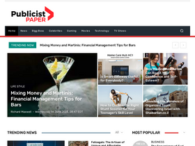 'publicistpaper.com' screenshot