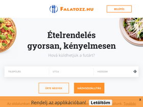 'falatozz.hu' screenshot