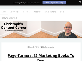 'christophtrappe.com' screenshot