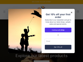 kiwiandmax.com homepage screenshot