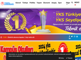 'toroslargazetesi.com.tr' screenshot