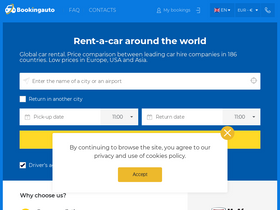 'bookingauto.com' screenshot