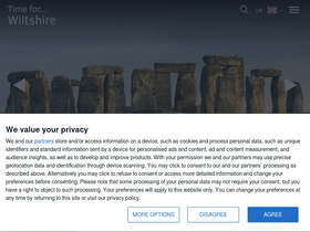 'visitwiltshire.co.uk' screenshot