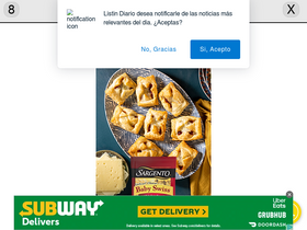 'listindiario.com' screenshot