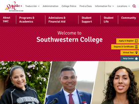 'swccd.edu' screenshot