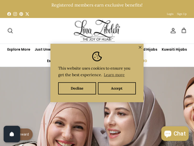 linazibdeh.com homepage screenshot
