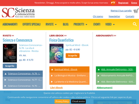 'scienzaeconoscenza.it' screenshot