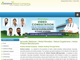 krishnaherbals.com