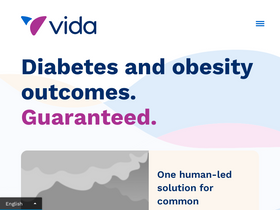 'vida.com' screenshot