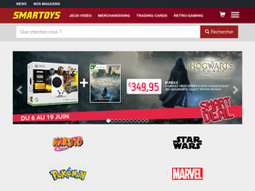 'smartoys.be' screenshot