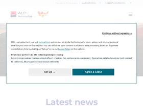 'aldautomotive.com' screenshot