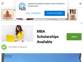 'tomarnarede.pt' screenshot