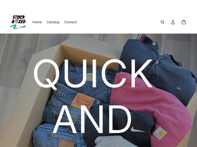 stockboxed.com homepage screenshot