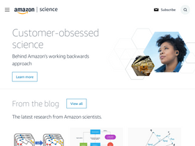 'amazon.science' screenshot