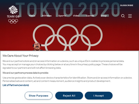 'teamgb.com' screenshot